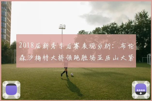 2018届新秀季后赛表现分析：布伦森沙梅特大桥领跑胜场亚历山大紧随其后